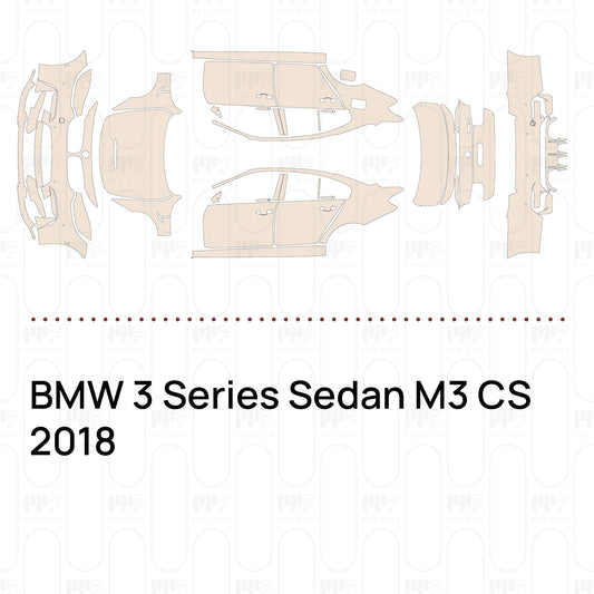PPF precortado BMW 3 Series Sedan M3 CS 2018