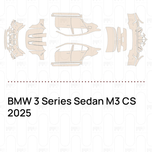 PPF precortado BMW 3 Series Sedan M3 CS 2025