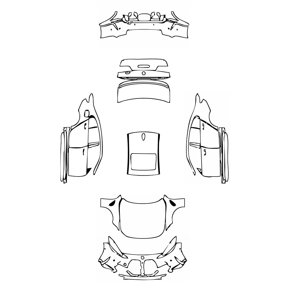 Pre-Cut PPF BMW 3 Series Sedan M3 Competition 2023 - PPF-Kits