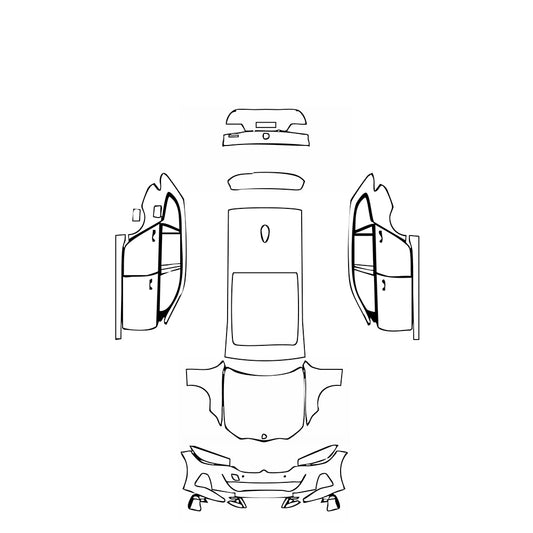 Pre-Cut PPF BMW 3 Series Touring Wagen Base 2023 - PPF-Kits