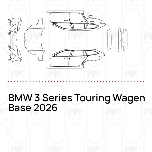 PPF precortado BMW 3 Series Touring Wagen Base 2026