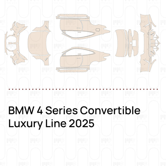 PPF precortado BMW 4 Series Convertible Luxury Line 2025