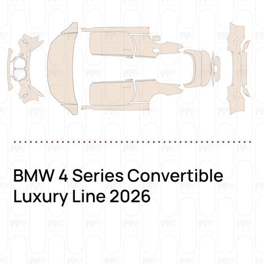 PPF precortado BMW 4 Series Convertible Luxury Line 2026