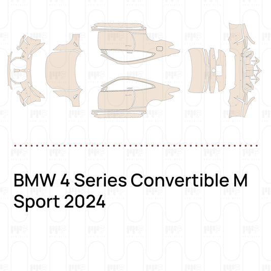 PPF precortado BMW 4 Series Convertible M Sport 2024