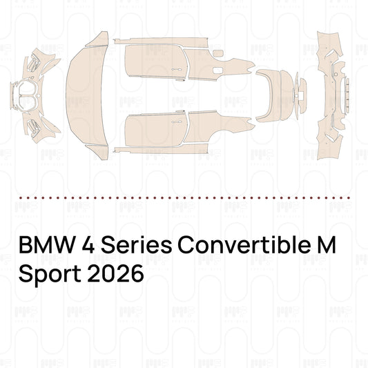 PPF precortado BMW 4 Series Convertible M Sport 2026