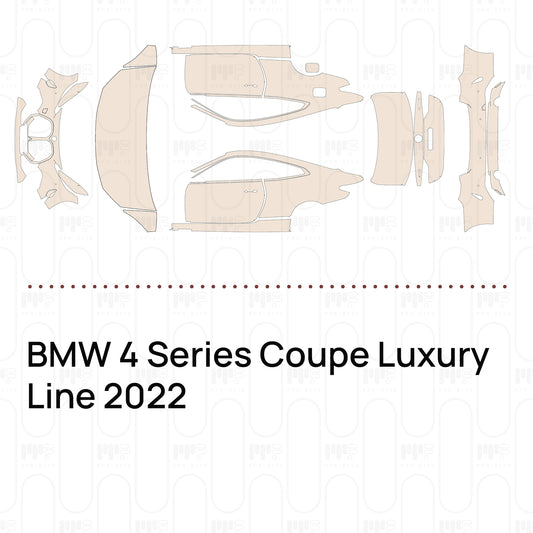 Pre-Cut PPF BMW 4 Series Coupe Luxury Line 2022