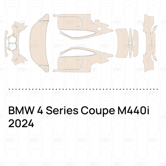 PPF precortado BMW 4 Series Coupe M440i 2024