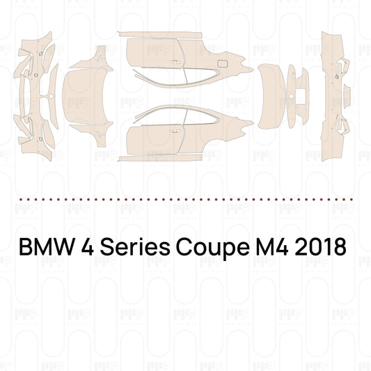 PPF precortado BMW 4 Series Coupe M4 2018
