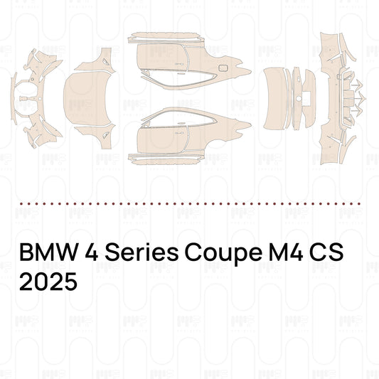 PPF precortado BMW 4 Series Coupe M4 CS 2025