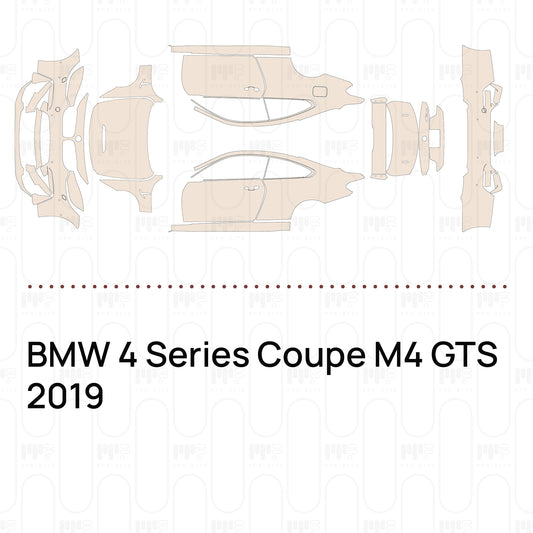 Pre-Cut PPF BMW 4 Series Coupe M4 GTS 2019