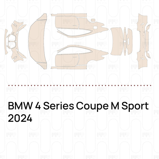 PPF precortado BMW 4 Series Coupe M Sport 2024
