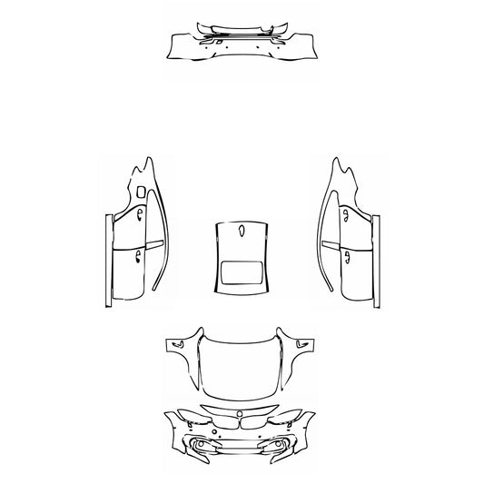 Pre-Cut PPF BMW 4 Series Gran Coupe Sport 2015 - PPF-Kits