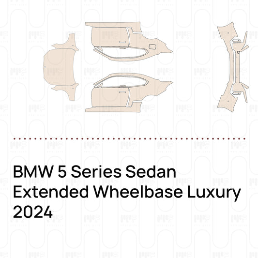 PPF precortado BMW 5 Series Sedan Extended Wheelbase Luxury 2024
