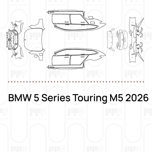 Pre-Cut PPF BMW 5 Series Touring M5 2026
