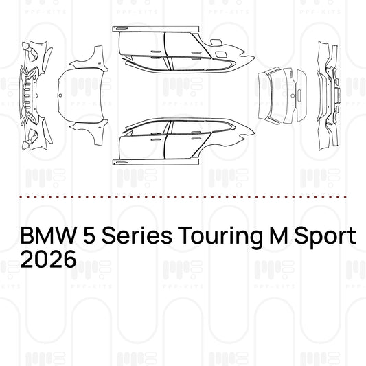 Pre-Cut PPF BMW 5 Series Touring M Sport 2026