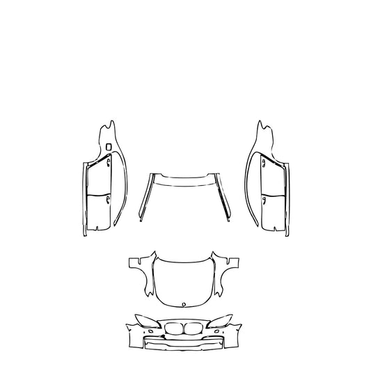 Pre-Cut PPF BMW 7 Series M Sport 2011 - PPF-Kits