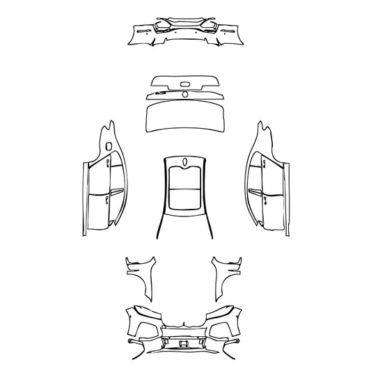 Pre-Cut PPF BMW 7 Series M Sport 2021 - PPF-Kits