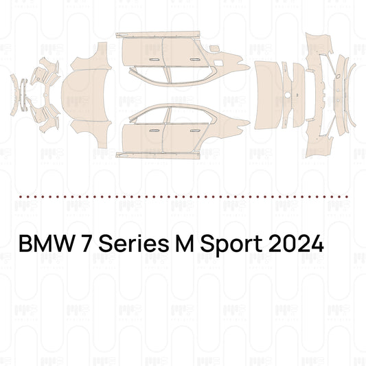 PPF precortado BMW 7 Series M Sport 2024