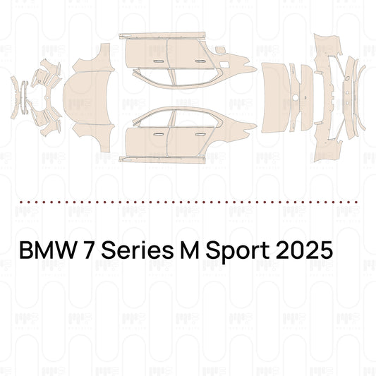 PPF precortado BMW 7 Series M Sport 2025