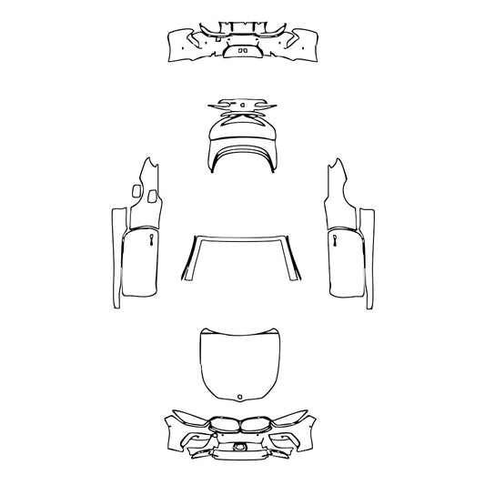 Pre-Cut PPF BMW 8 Series Convertible M8 2022 - PPF-Kits