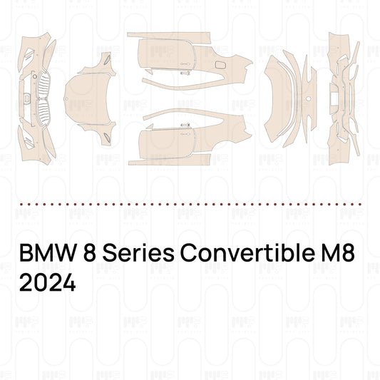 PPF precortado BMW 8 Series Convertible M8 2024