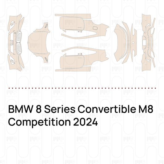 PPF precortado BMW 8 Series Convertible M8 Competition 2024