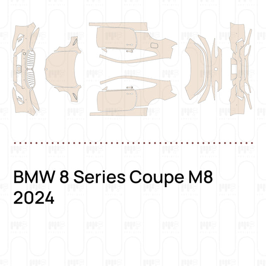 PPF precortado BMW 8 Series Coupe M8 2024