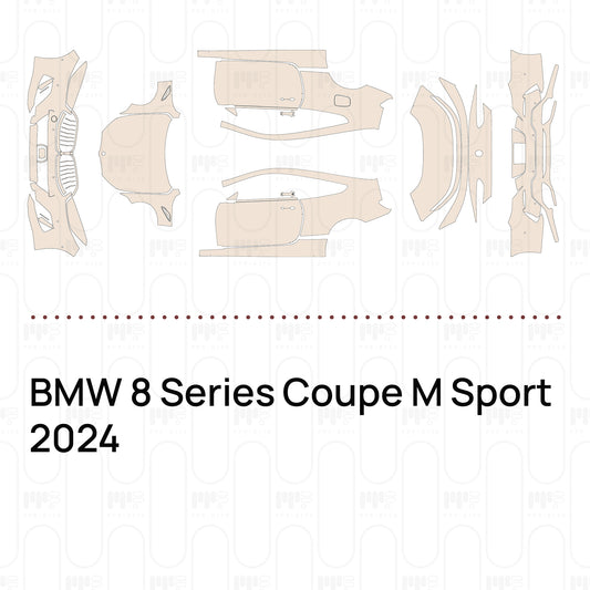 PPF precortado BMW 8 Series Coupe M Sport 2024