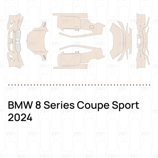 PPF precortado BMW 8 Series Coupe Sport 2024
