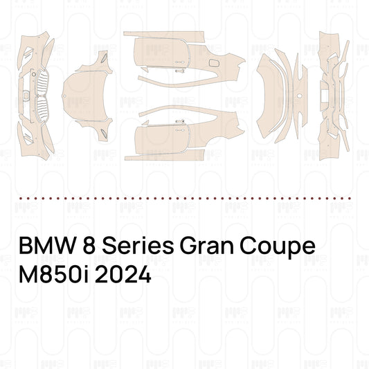 PPF precortado BMW 8 Series Gran Coupe M850i 2024