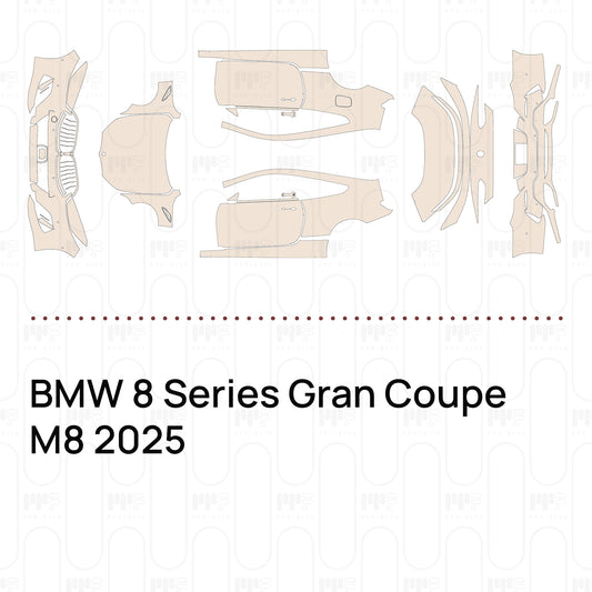 PPF precortado BMW 8 Series Gran Coupe M8 2025