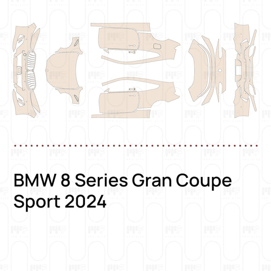 PPF precortado BMW 8 Series Gran Coupe Sport 2024
