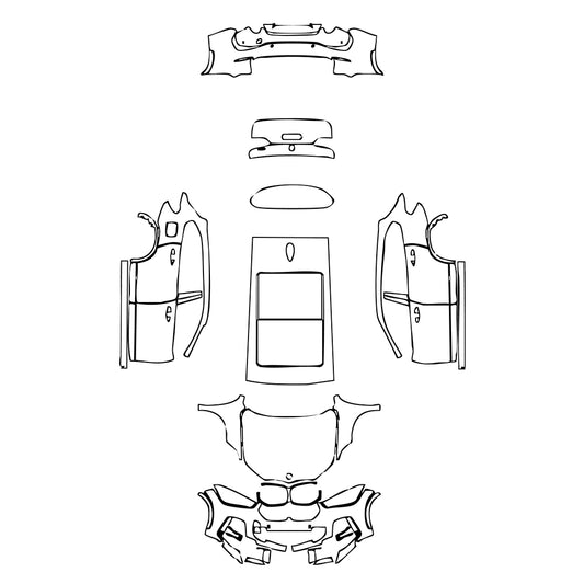 Pre-Cut PPF BMW X1 Standard Wheelbase M Sport 2020 - PPF-Kits