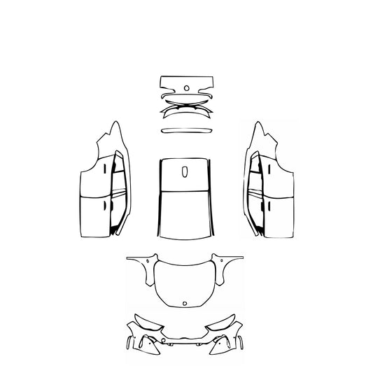 Pre-Cut PPF BMW X2 Base 2024 - PPF-Kits