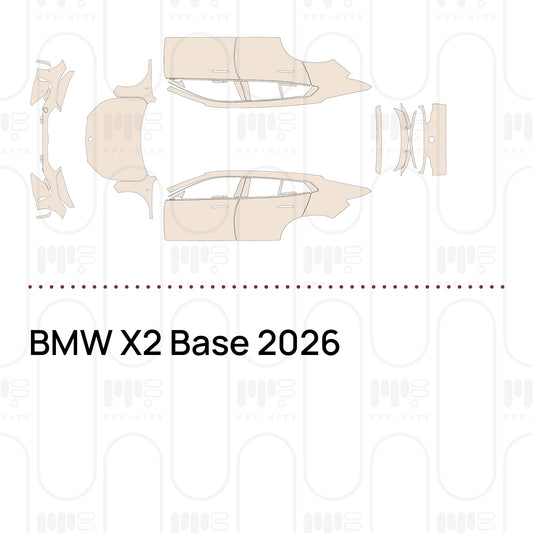 PPF precortado BMW X2 Base 2026