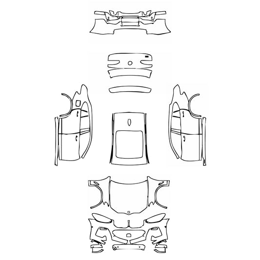 Pre-Cut PPF BMW X4 M Sport 2021 - PPF-Kits