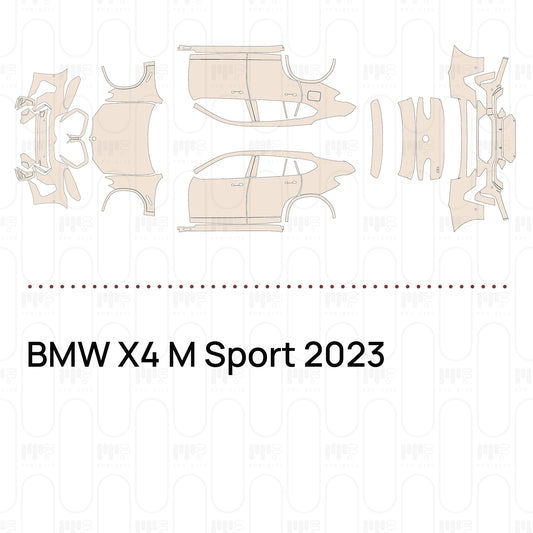 Pre-Cut PPF BMW X4 M Sport 2023