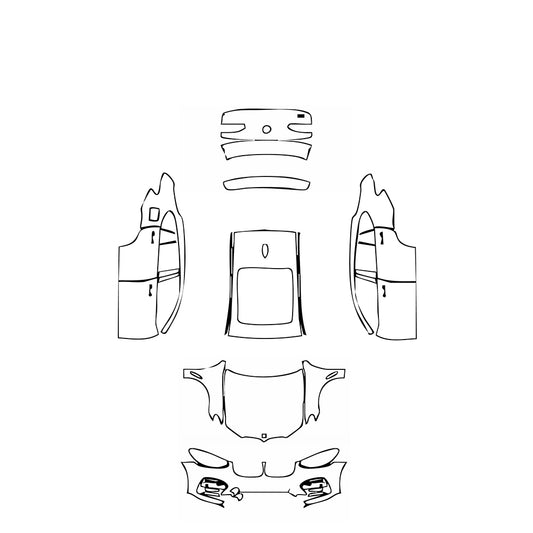 Pre-Cut PPF BMW X4 xLine 2021 - PPF-Kits