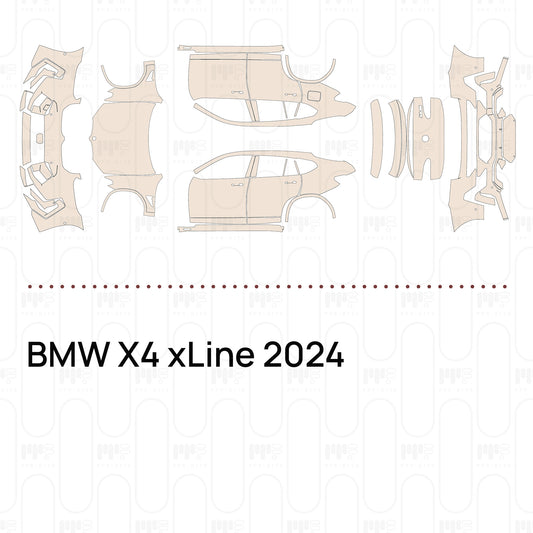 PPF precortado BMW X4 xLine 2024