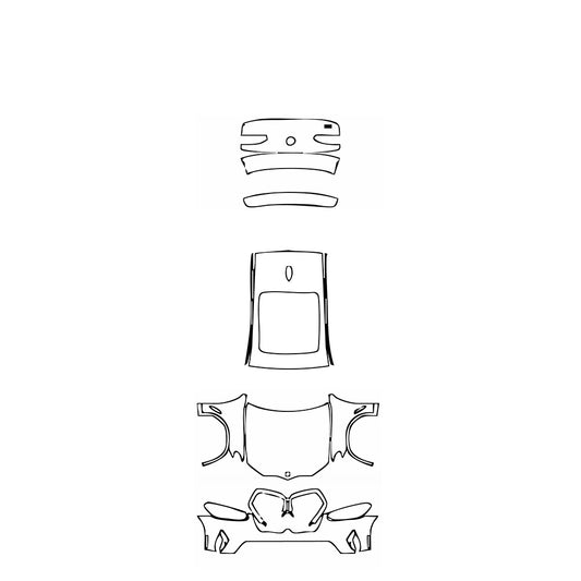 Pre-Cut PPF BMW X4 xLine 2025 - PPF-Kits