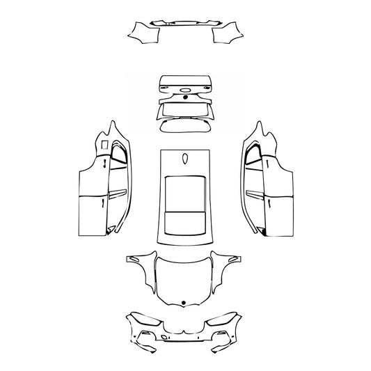 Pre-Cut PPF BMW X5 Standard Wheelbase xLine 2022 - PPF-Kits