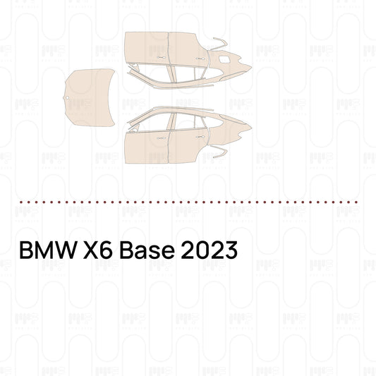 Pre-Cut PPF BMW X6 Base 2023