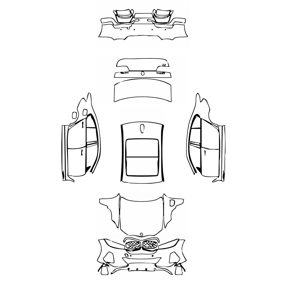 Pre-Cut PPF BMW i3 Extended Wheelbase 2024 - PPF-Kits