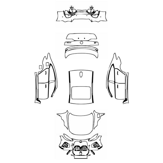 Pre-Cut PPF BMW i4 M Sport 2025 - PPF-Kits
