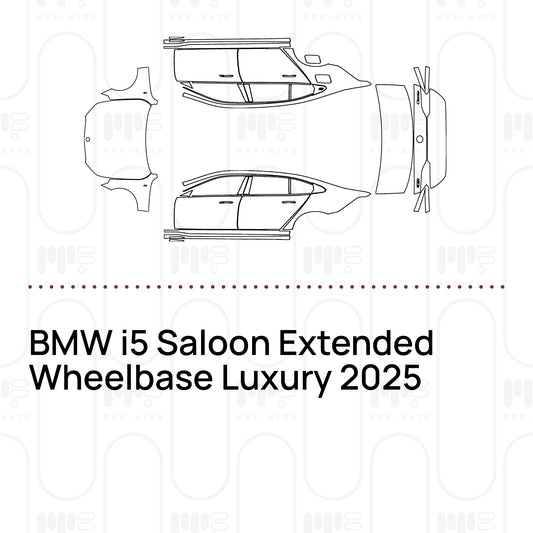 PPF precortado BMW i5 Saloon Extended Wheelbase Luxury 2025