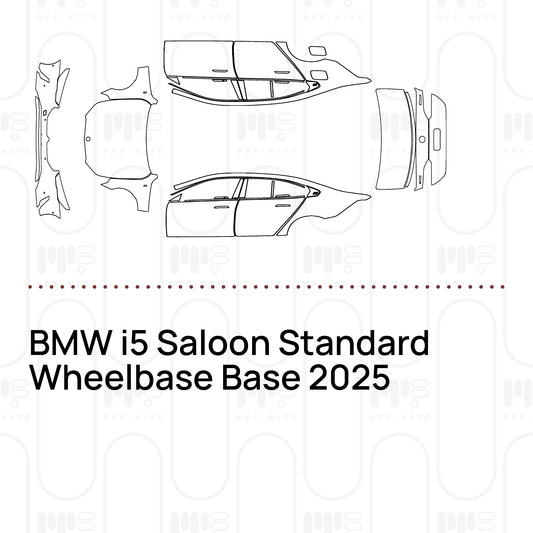 PPF precortado BMW i5 Saloon Standard Wheelbase Base 2025