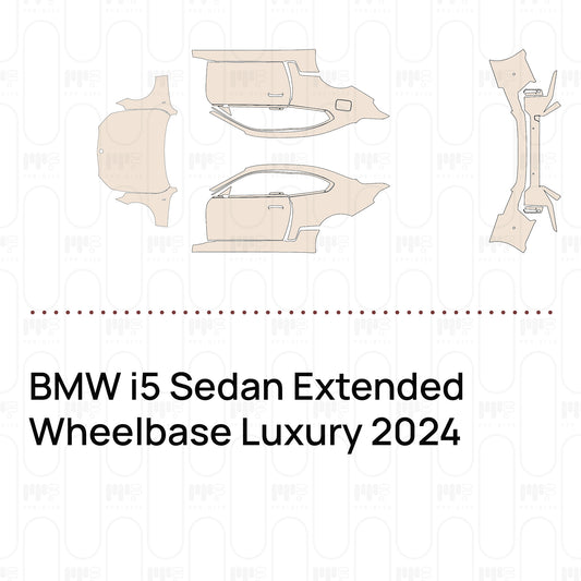 PPF precortado BMW i5 Sedan Extended Wheelbase Luxury 2024