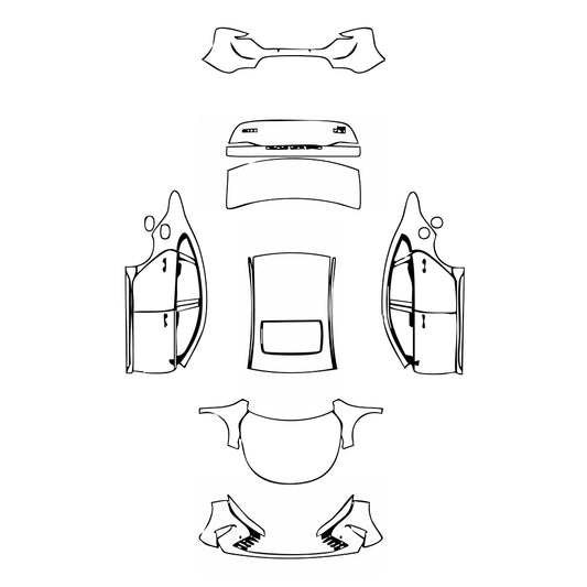 Pre-Cut PPF BYD Chazor 2023 - PPF-Kits