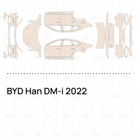 PPF precortado BYD Han DM-i 2022