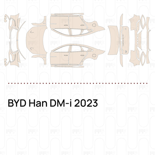 PPF precortado BYD Han DM-i 2023